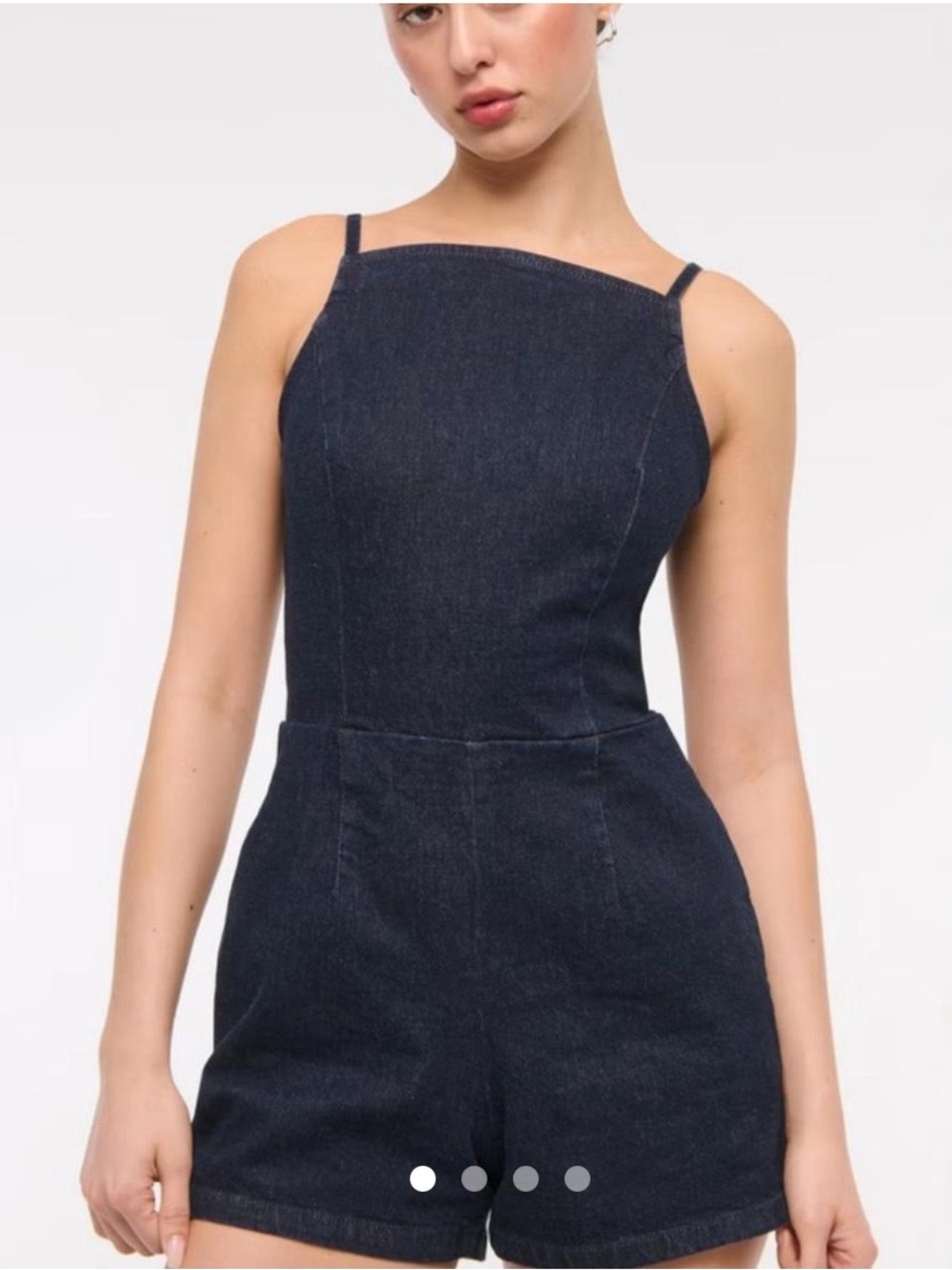 Abercrombie & Fitch Denim Romper